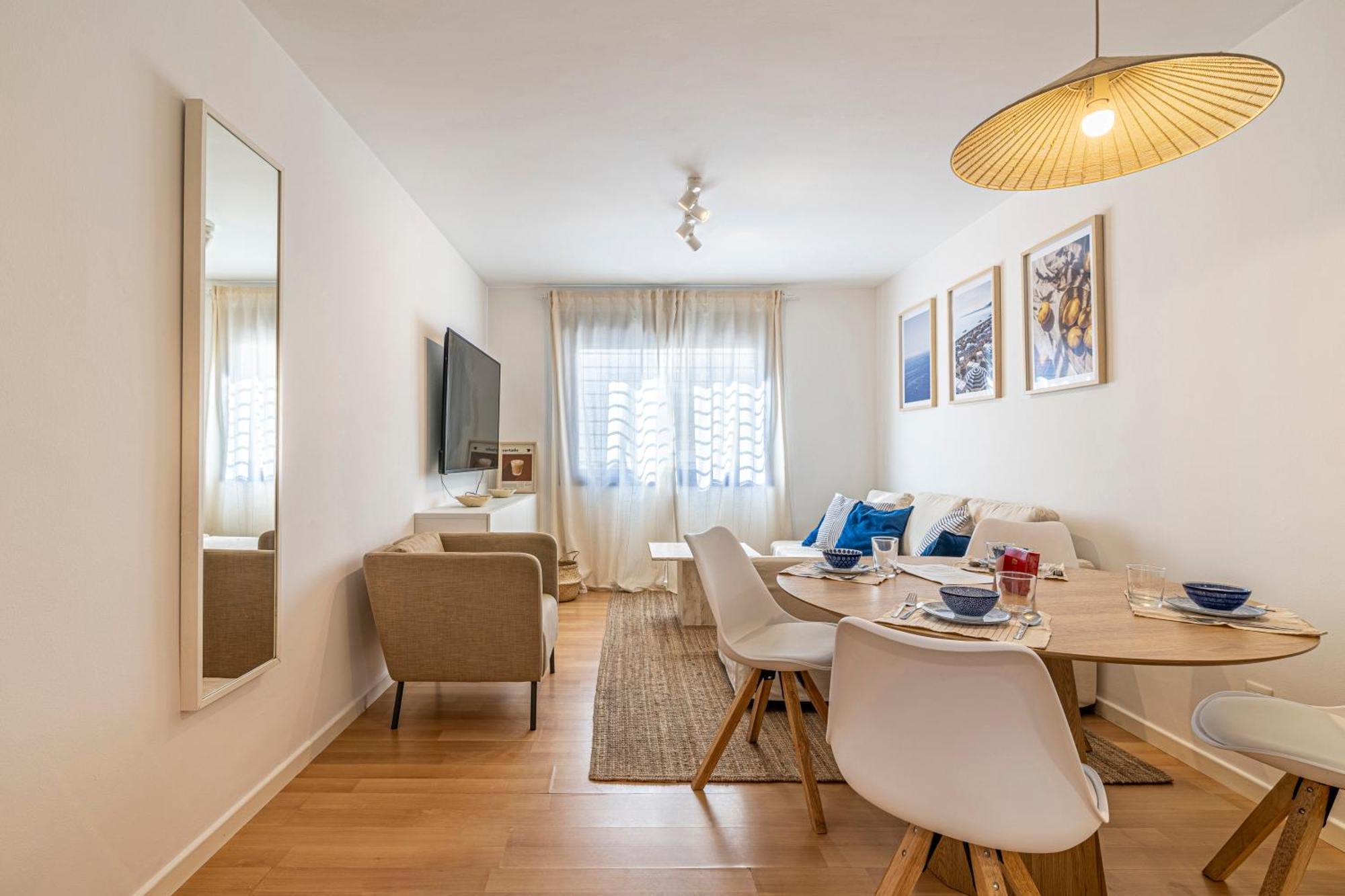 Solis Mare Apartments - Pedregalejo Beach マラガ エクステリア 写真